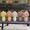 New mini cartoon electric fan, summer outdoor portable USB handheld small fan for children and students, factory direct sales details Picture